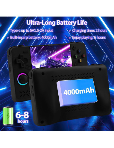 Consola de Juegos Portátil EraVortx XF40H 128GB Pantalla IPS 4"