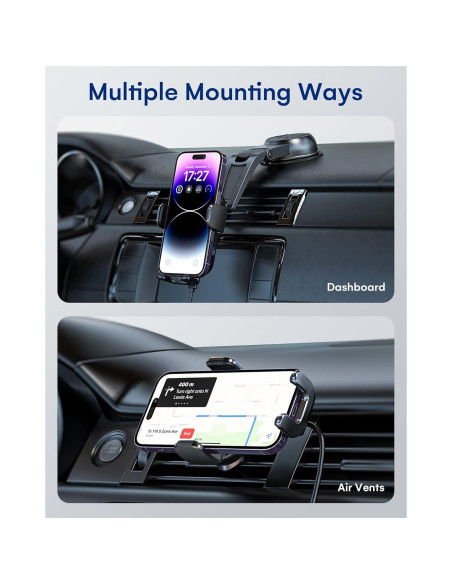 Cargador Inalámbrico para Auto ZeeHoo DUOXX 15W Doble Bobina