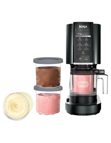Ninja CREAMi Fabricante de Helados 7 Programas 3 Pintas
