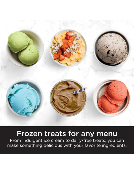 Ninja CREAMi Fabricante de Helados 7 Programas 3 Pintas