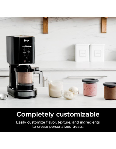 Ninja CREAMi Fabricante de Helados 7 Programas 3 Pintas