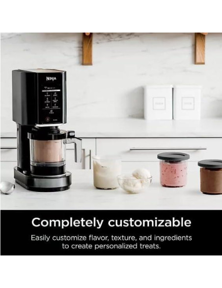 Ninja CREAMi CN315A Fabricante de Helados 7 Programas 0.45L