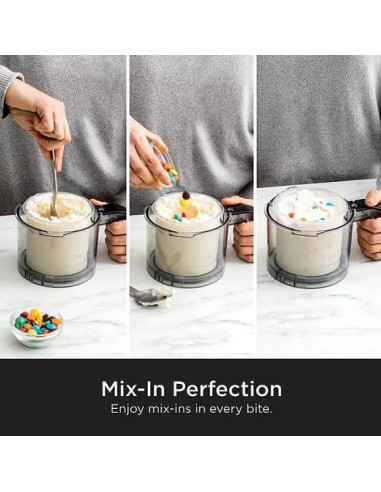 Ninja CREAMi CN315A Fabricante de Helados 7 Programas 0.45L