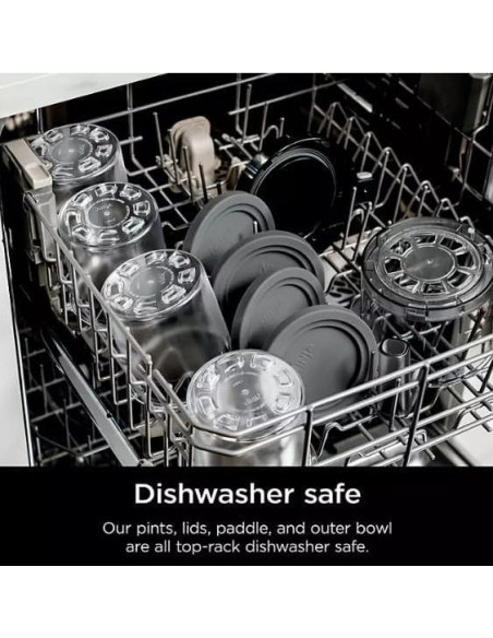 Ninja CREAMi CN315A Fabricante de Helados 7 Programas 0.45L