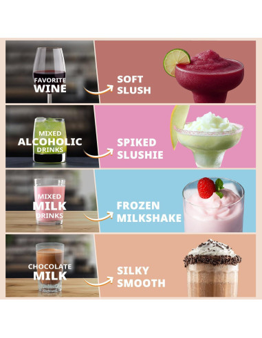 Máquina de Slushie Ecoviva ECO-401CS 88 oz Pantalla Color
