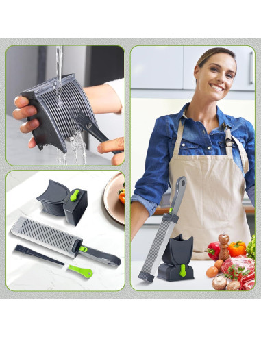 Cortadora de Carne Manual NIOSAV con Cuchillas 2MM/4MM