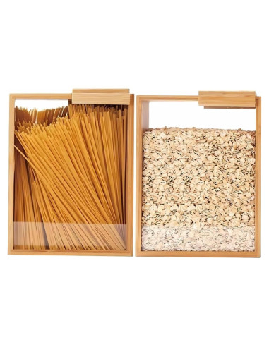 Contenedores de Almacenamiento de Alimentos BABRI 3L - 2 Piezas