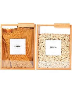 Contenedores de Almacenamiento de Alimentos BABRI 3L - 2 Piezas 2