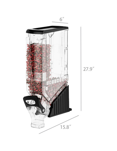 Dispensador de Alimentos de Gravedad FixtureDisplays 5 Galones