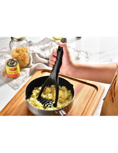 Aplastador de Papas Gerior - Herramienta de Cocina Resistente