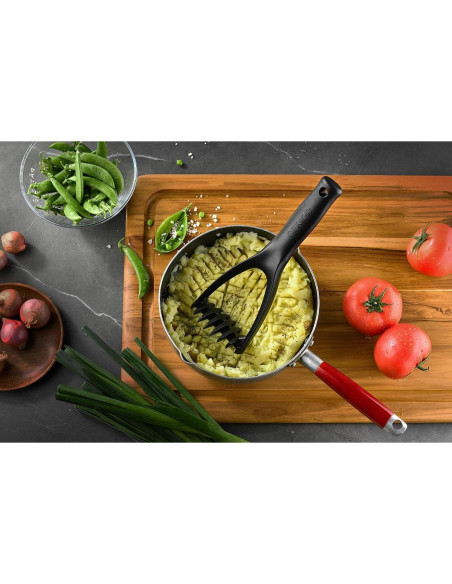 Aplastador de Papas Gerior - Herramienta de Cocina Resistente