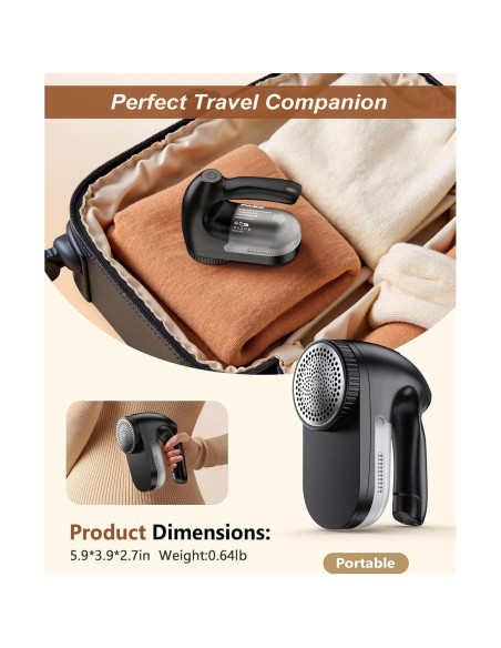 Afeitadora de tela eléctrica PKBD impermeable IPX6 con 3 cuchillas