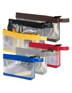 Bolsa de Herramientas TICONN 6PK Oxford 1680D Transparente