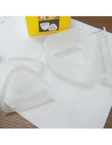 Conjunto de 6 Moldes de Sushi Triangulares Hemoton - DIY