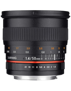 Lente Fijo Samyang 50mm F1.4 para Cámaras DSLR Pentax 2
