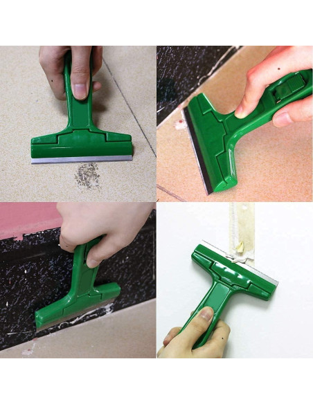 Raspador de Vidrio Jinhong 5.5" con 20 Cuchillas de Acero