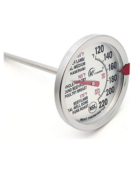 Termómetro Digital de Carne Mr WEI a Prueba de Agua 11.68 cm