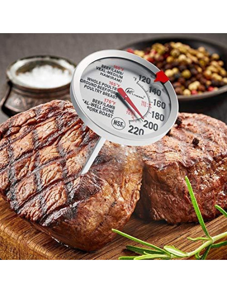 Termómetro Digital de Carne Mr WEI a Prueba de Agua 11.68 cm