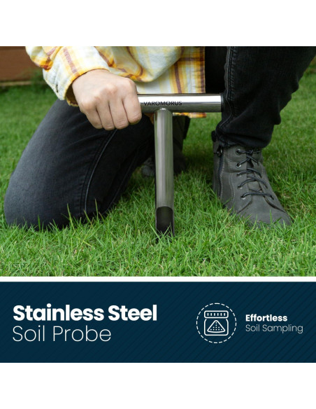 Muestreador de Suelo Varomorus Acero Inoxidable 30.48 cm
