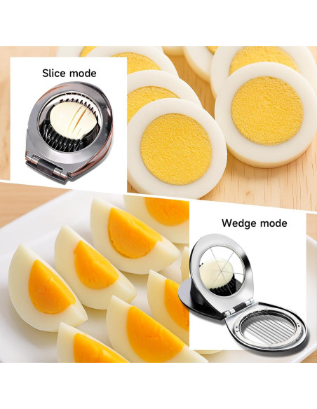 Cortador de Huevos y Frutas Arimagroup, Acero Inoxidable, 3 Estilos