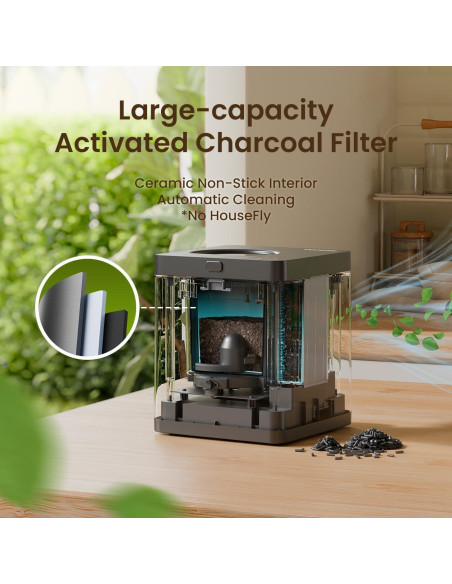 Contenedor de Compostaje Eléctrico Topzee 3L Sin Olores