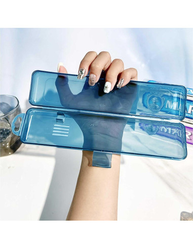 Estuche de Cepillo de Dientes de Viaje YS-002 Portátil 2 Pcs