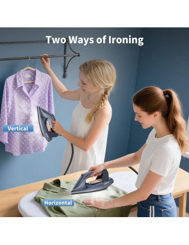 Estación de Vapor IRONDAY SL-8808X 1800W 1.5L Cerámica Azul