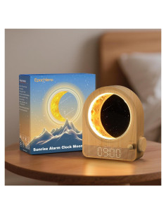 Despertador de Amanecer Epochleno - Luz y Ruido Blanco 10 Sonidos