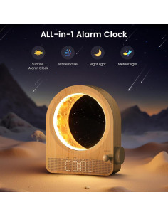 Despertador de Amanecer Epochleno - Luz y Ruido Blanco 10 Sonidos 2