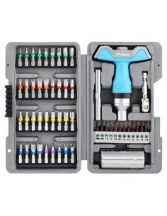 Juego de 52 Piezas de Puntas de Destornillador Hi-Spec