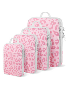 Juego de Cubos de Empaque Lemoobolsa 4 Piezas Compresión