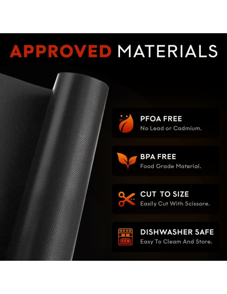 Juego de 3 forros para horno Grill Magic 58.4x41.3 cm antiadherente