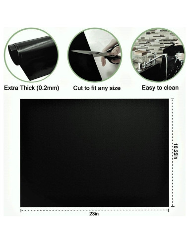 Juego de 3 forros para horno Grill Magic 58.4x41.3 cm antiadherente