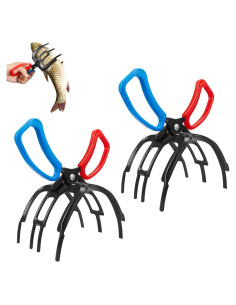 Agarrador de Pescado Limon Sandy 2 PCS 3 Garras Metal 21cm