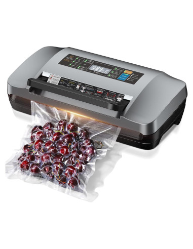 Máquina de Sellado al Vacío QIQIAOB SV608 Automática 130W