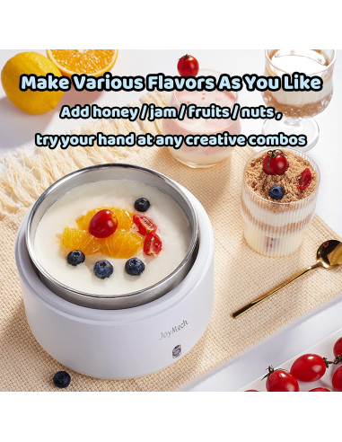 Máquina de Yogur JoyMech 1.04L Control de Temperatura