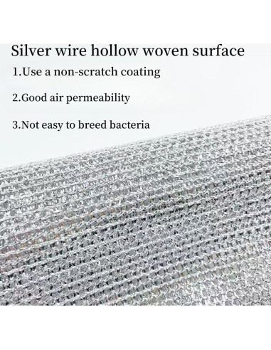 10 Paños de Cocina Reutilizables SXSWNSDLX 20x20 cm Antirayaduras