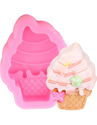 Molde de Silicona para Mini Helado Mujiang - Set de 5 Piezas