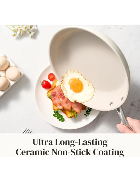 Juego de Sartenes Cerámicas Antiadherentes Redchef 3 Piezas