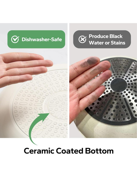 Juego de Sartenes Cerámicas Antiadherentes Redchef 3 Piezas