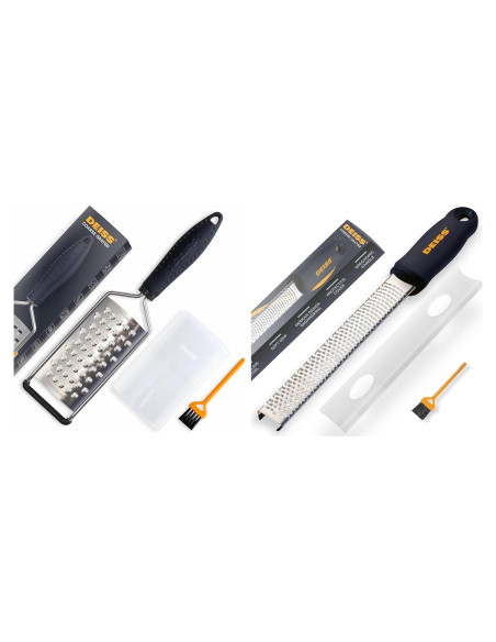 Rallador Grueso Deiss PRO de Acero Inoxidable Antideslizante