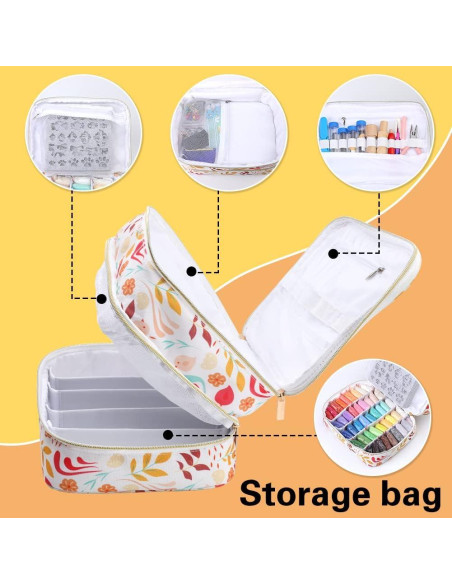 Kit de Agujas de Fieltro Veroave 385 Pcs con Bolsa de Almacenamiento