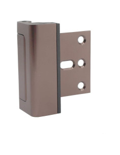 Cerradura de refuerzo de seguridad Annakideya 7.62 cm color café