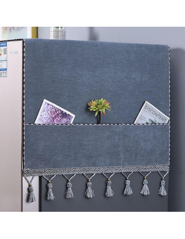 Cubierta Antipolvo para Lavadora YUZHANGHE 170x60cm Gris