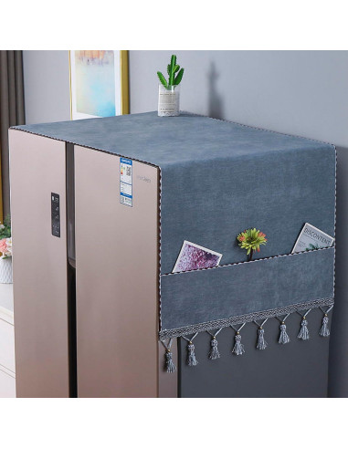 Cubierta Antipolvo para Lavadora YUZHANGHE 170x60cm Gris