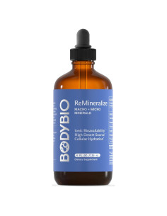 BodyBio ReMineralize - Suplemento de Minerales Iónicos 118 ml