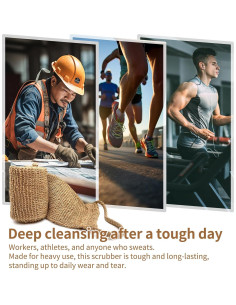 Exfoliador de Espalda YOTDHUO Extra Grueso Natural 69.85cm 2