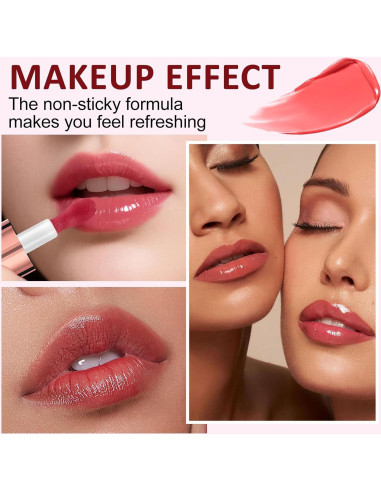 Set de Tinte de Labios Hidratante Dmsky - 6 Colores Brillantes