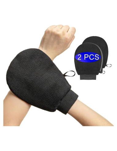 Guantes Exfoliantes YPNZXQDX 2 Pcs para Ducha - Limpieza Profunda