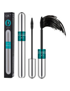 Máscara 2 en 1 NaSeny Negra Impermeable Volumen y Longitud